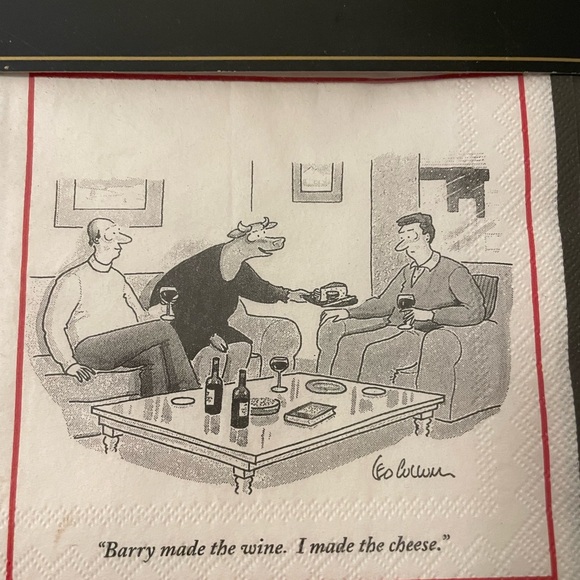 MCM- Style Cocktail Napkins - Picture 6 of 11